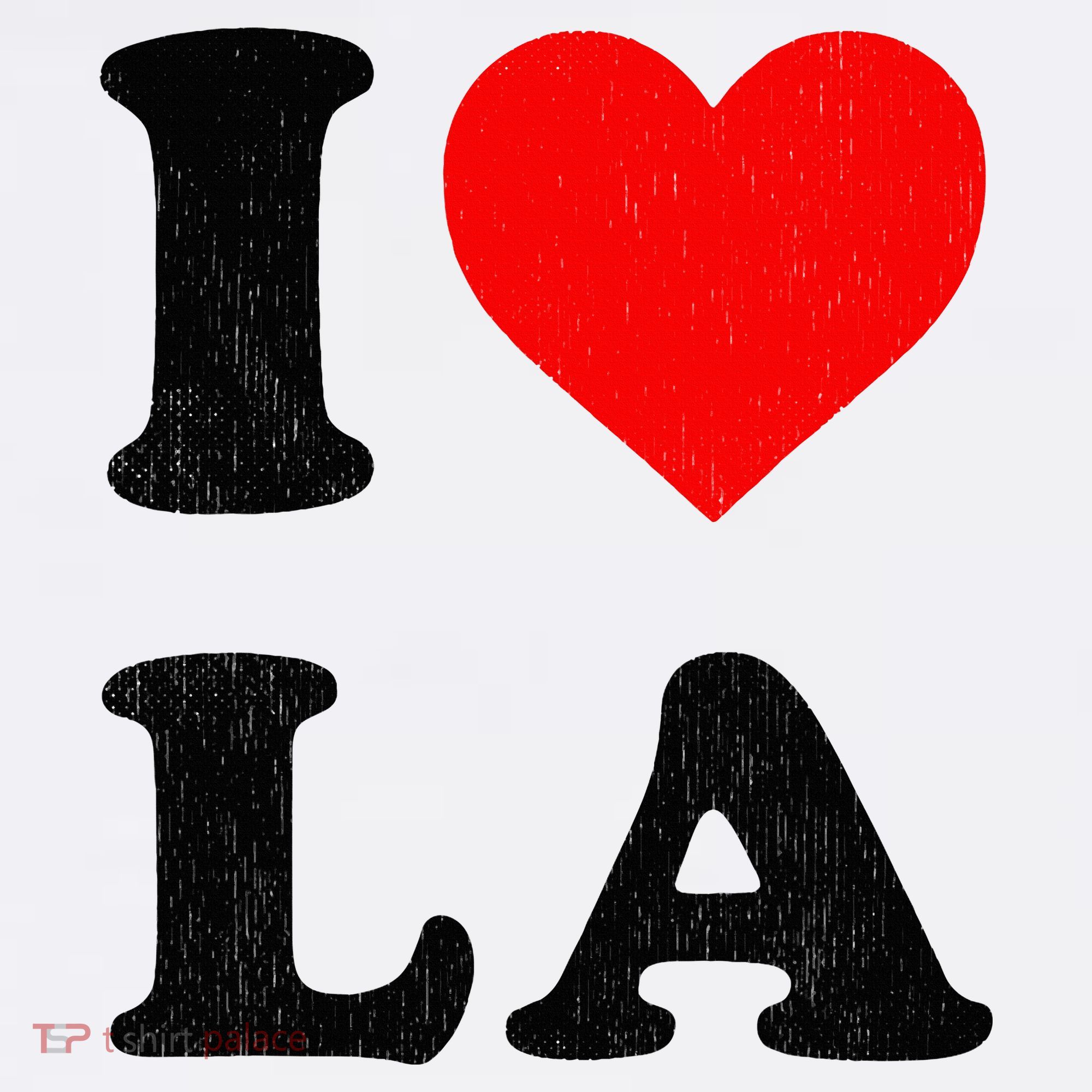 I Heart La Souvenir I Love Los Angeles Mousepad