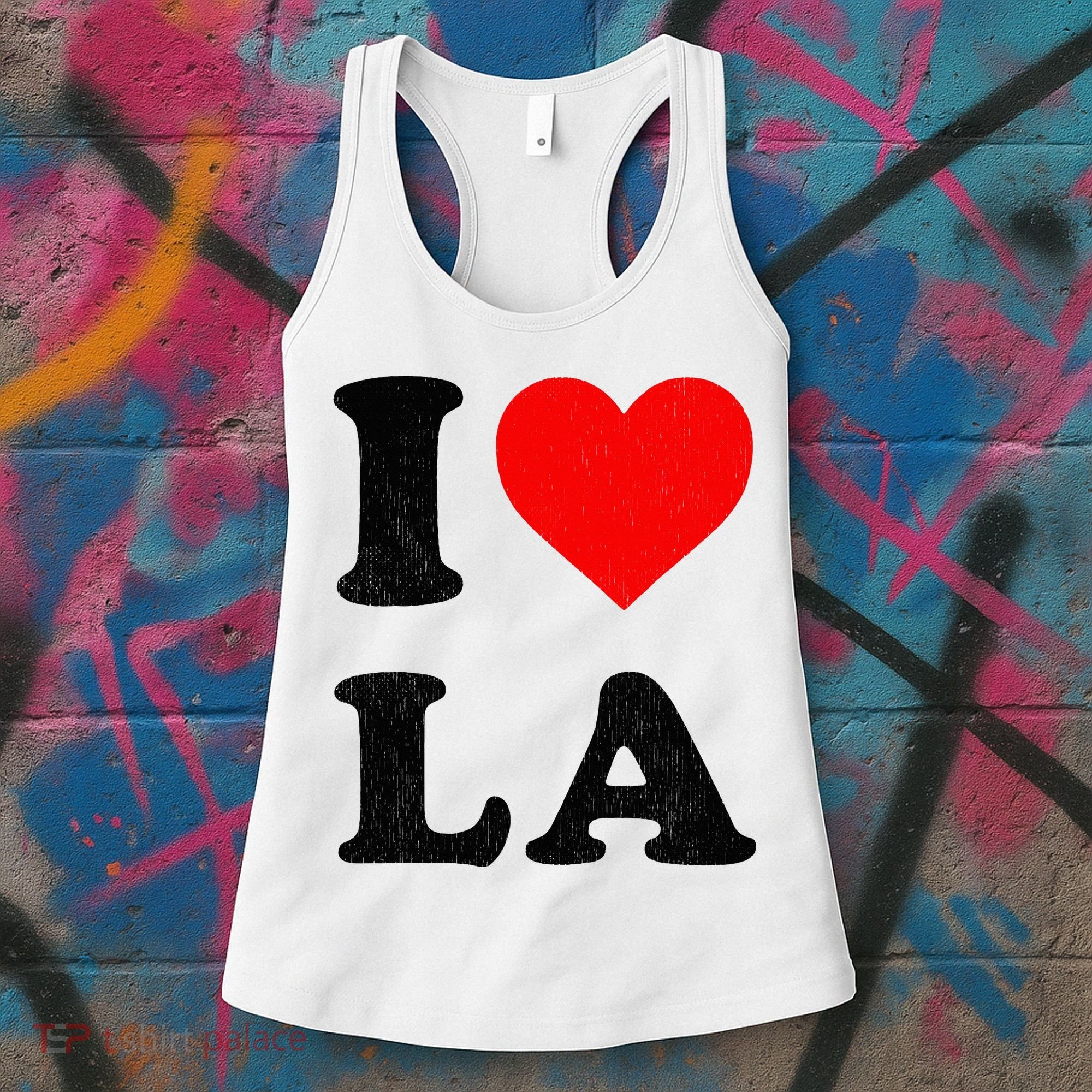 I Heart La Souvenir I Love Los Angeles Women's Tank Top