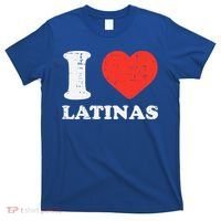 I Heart Latinas Funny Love Latinx Mom Girlfriend Wife T-Shirt thumb 0