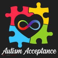 Infinity Heart Love Autism Awareness Acceptance Beanie thumb 2