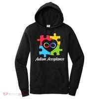 Infinity Heart Love Autism Awareness Acceptance Women's Hoodie thumb 0