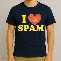 I Heart Love Spam Canned Cooked Pork Food Lover Spam T-Shirt thumb 3