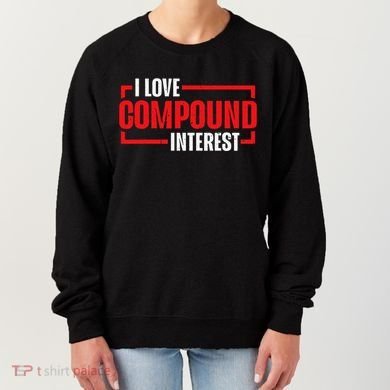 I Heart Love Compound Interest Women's Sweatshirt