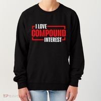 I Heart Love Compound Interest Women's Sweatshirt thumb 0