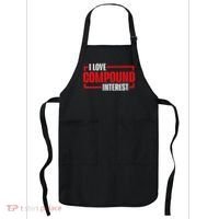 I Heart Love Compound Interest Apron thumb 0