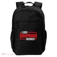 I Heart Love Compound Interest Backpack thumb 0