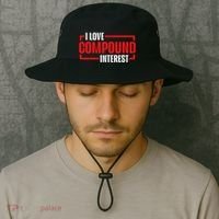 I Heart Love Compound Interest Bucket Hat thumb 2