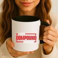 I Heart Love Compound Interest Coffee Mug thumb 3