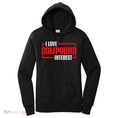 I Heart Love Compound Interest Women's Hoodie