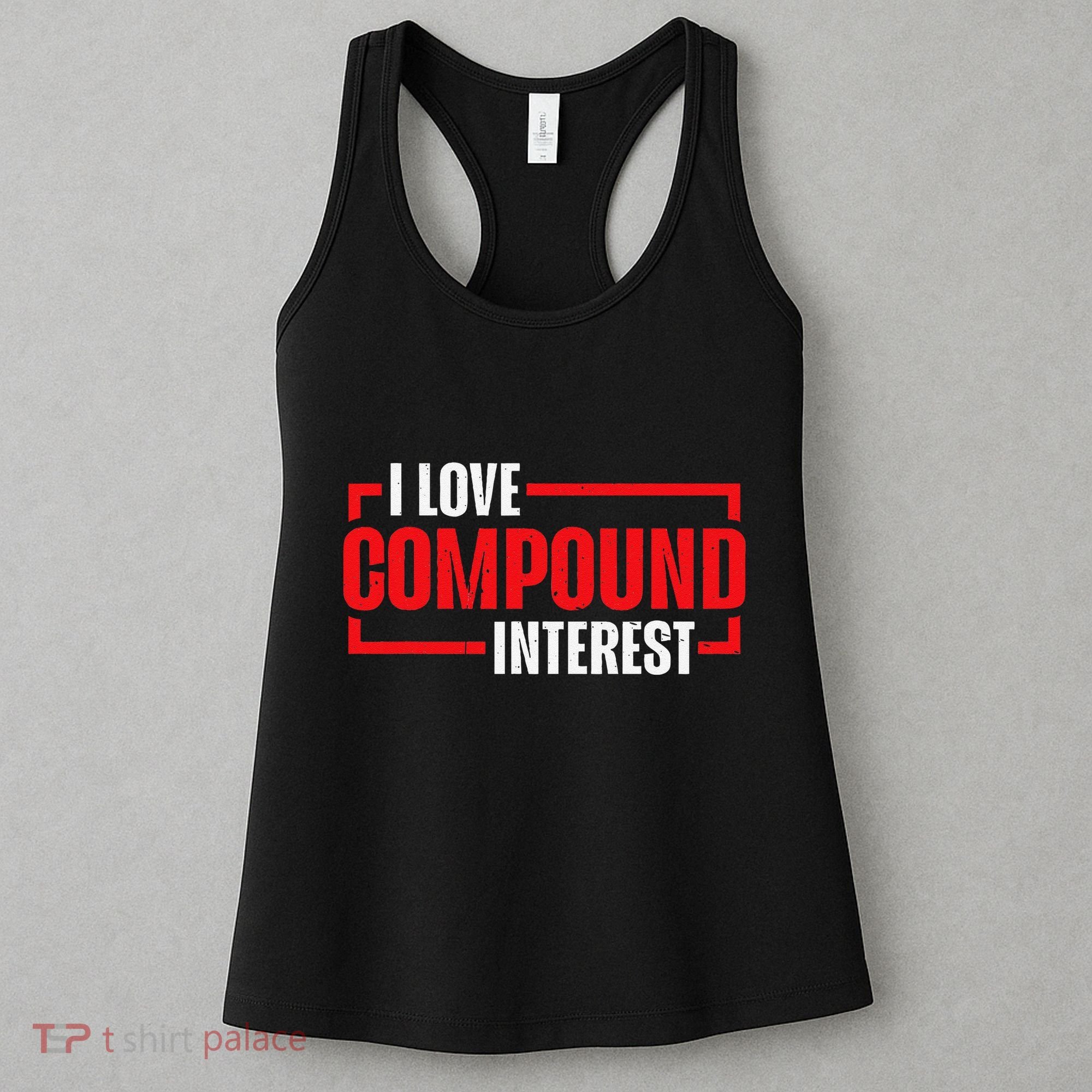 I Heart Love Compound Interest Women's Tank Top