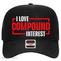 I Heart Love Compound Interest Hat thumb 0