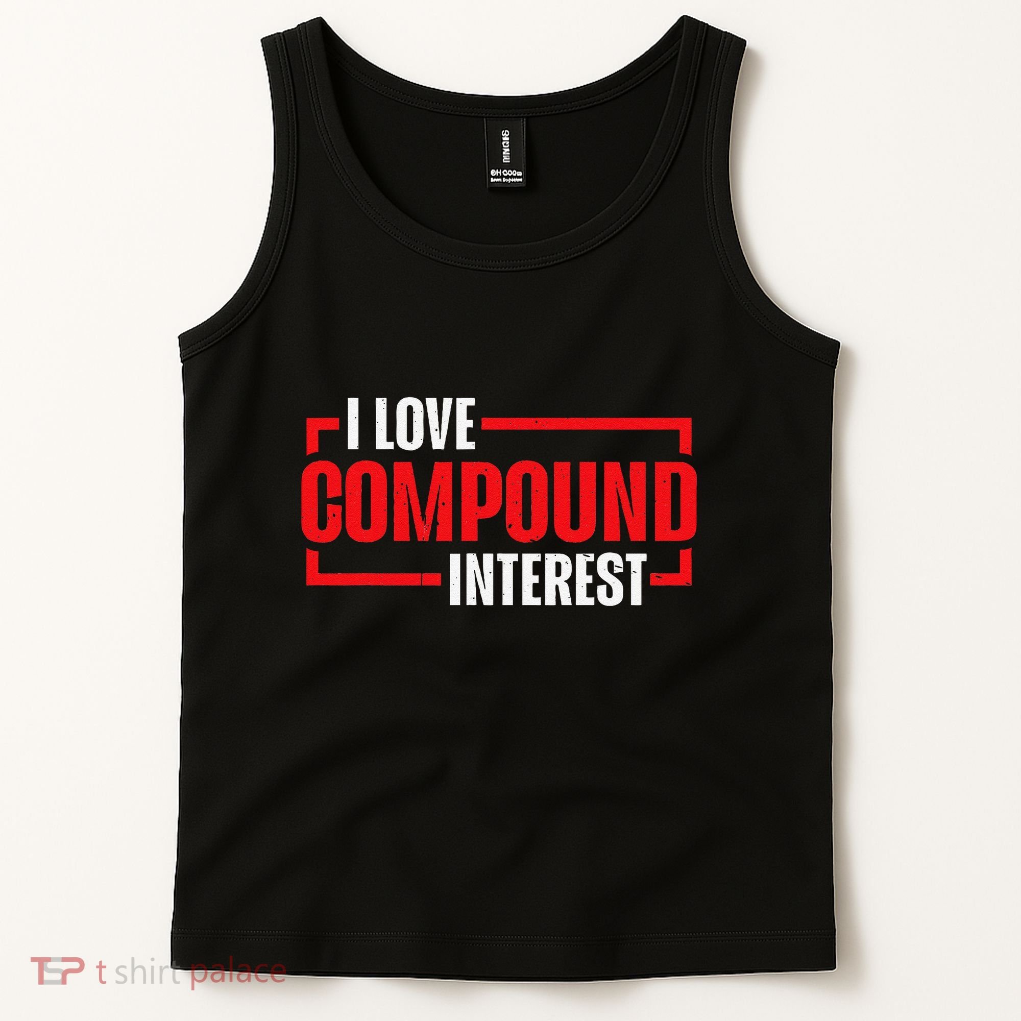 I Heart Love Compound Interest Tank Top