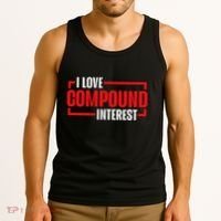 I Heart Love Compound Interest Tank Top thumb 3