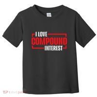 I Heart Love Compound Interest Toddler T-Shirt thumb 0