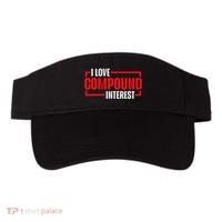 I Heart Love Compound Interest Visor thumb 0