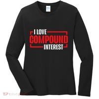 I Heart Love Compound Interest Women's Long Sleeve Shirt thumb 0