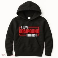 I Heart Love Compound Interest Kids Hoodie thumb 0