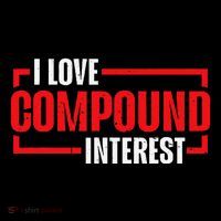I Heart Love Compound Interest Kids Long Sleeve Shirt thumb 2