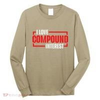 I Heart Love Compound Interest Long Sleeve Shirt thumb 0
