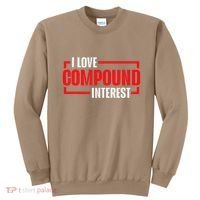 I Heart Love Compound Interest Sweatshirt thumb 0