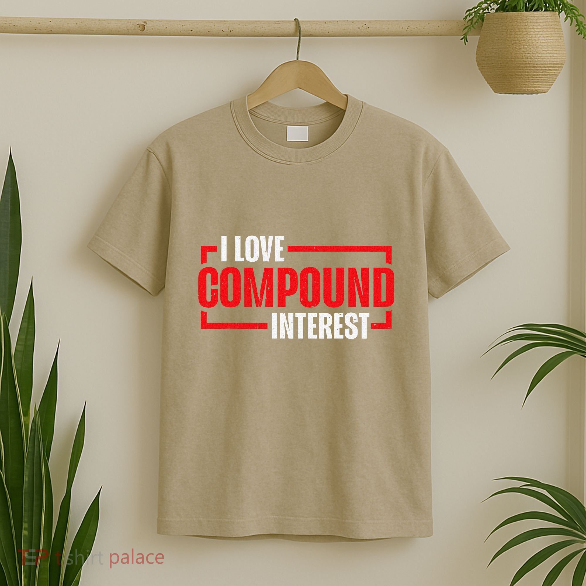 I Heart Love Compound Interest T-Shirt