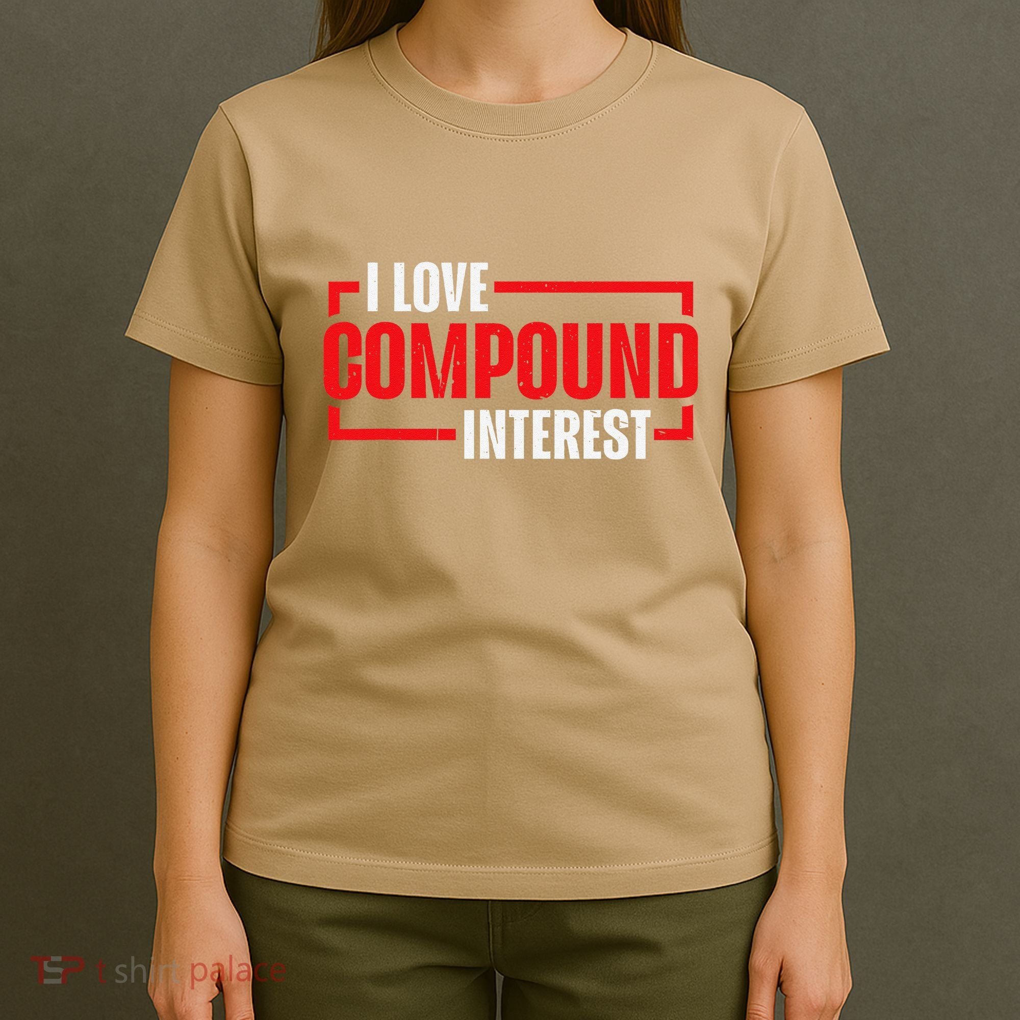 I Heart Love Compound Interest T-Shirt