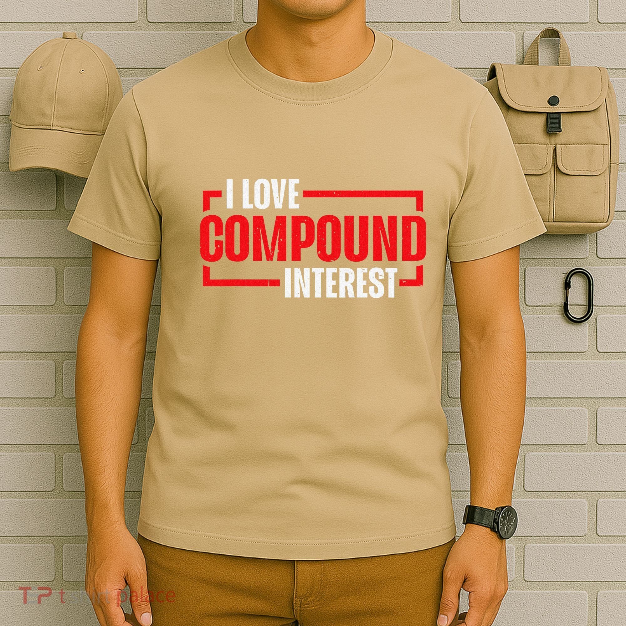 I Heart Love Compound Interest T-Shirt
