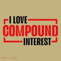 I Heart Love Compound Interest Mousepad thumb 1