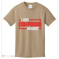 I Heart Love Compound Interest Kids T-Shirt thumb 0