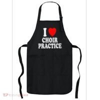 I Heart (Love) Choir Practice Singing Chorus Apron thumb 0