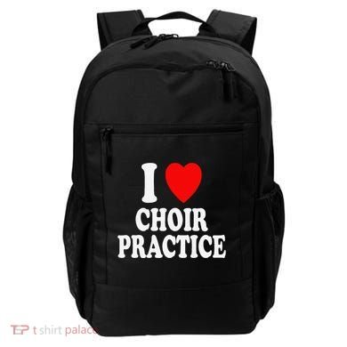 I Heart (Love) Choir Practice Singing Chorus Backpack