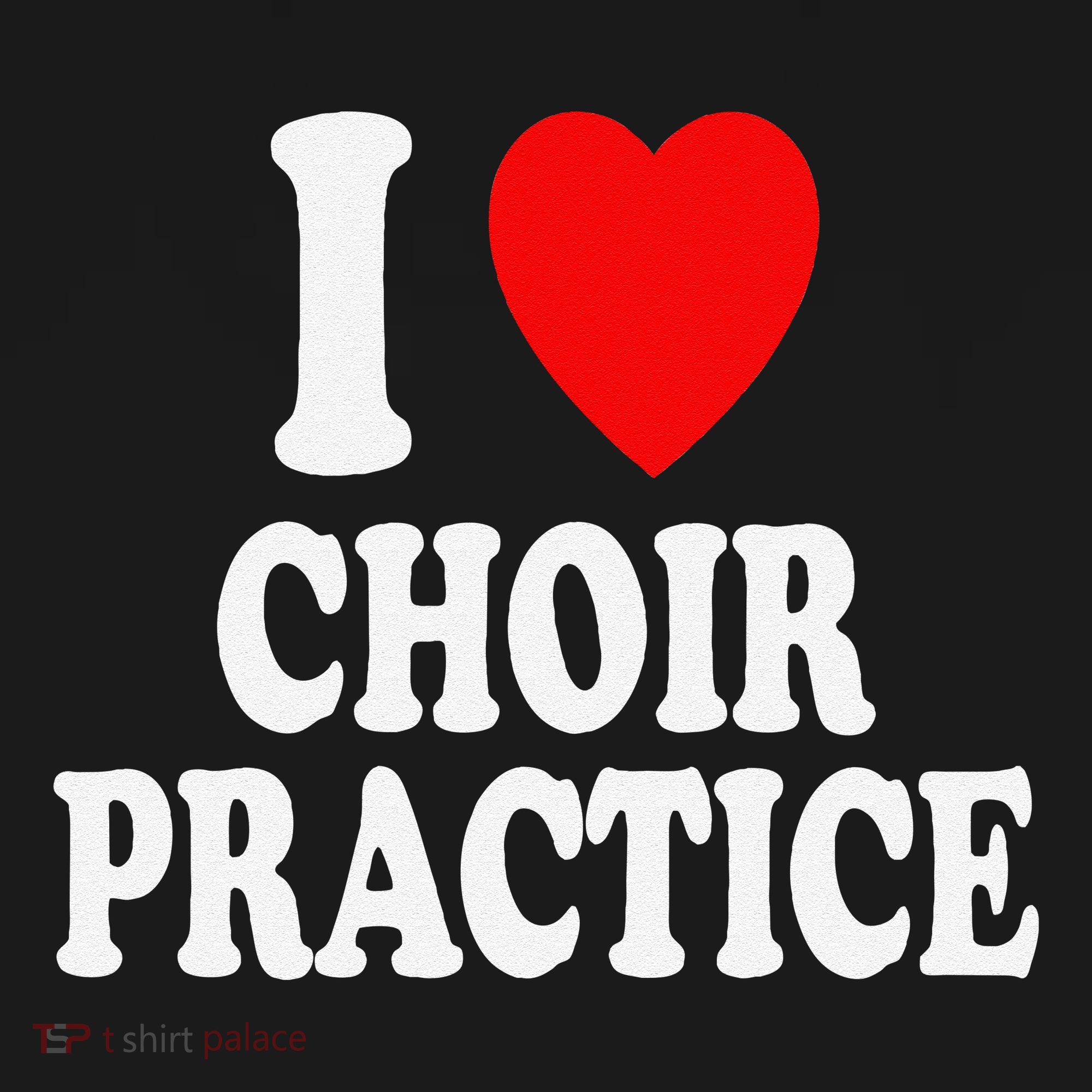 I Heart (Love) Choir Practice Singing Chorus Bucket Hat