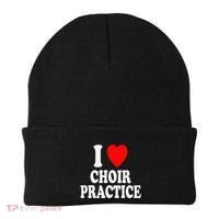 I Heart (Love) Choir Practice Singing Chorus Beanie thumb 0