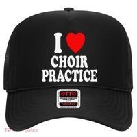 I Heart (Love) Choir Practice Singing Chorus Hat thumb 0