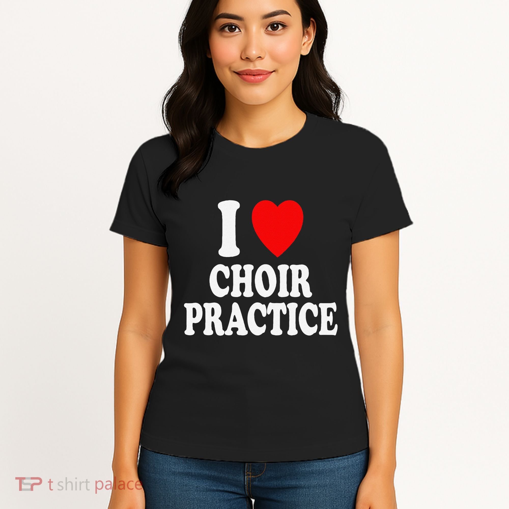 I Heart (Love) Choir Practice Singing Chorus Women's T-Shirt