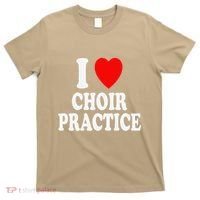 I Heart (Love) Choir Practice Singing Chorus T-Shirt thumb 0