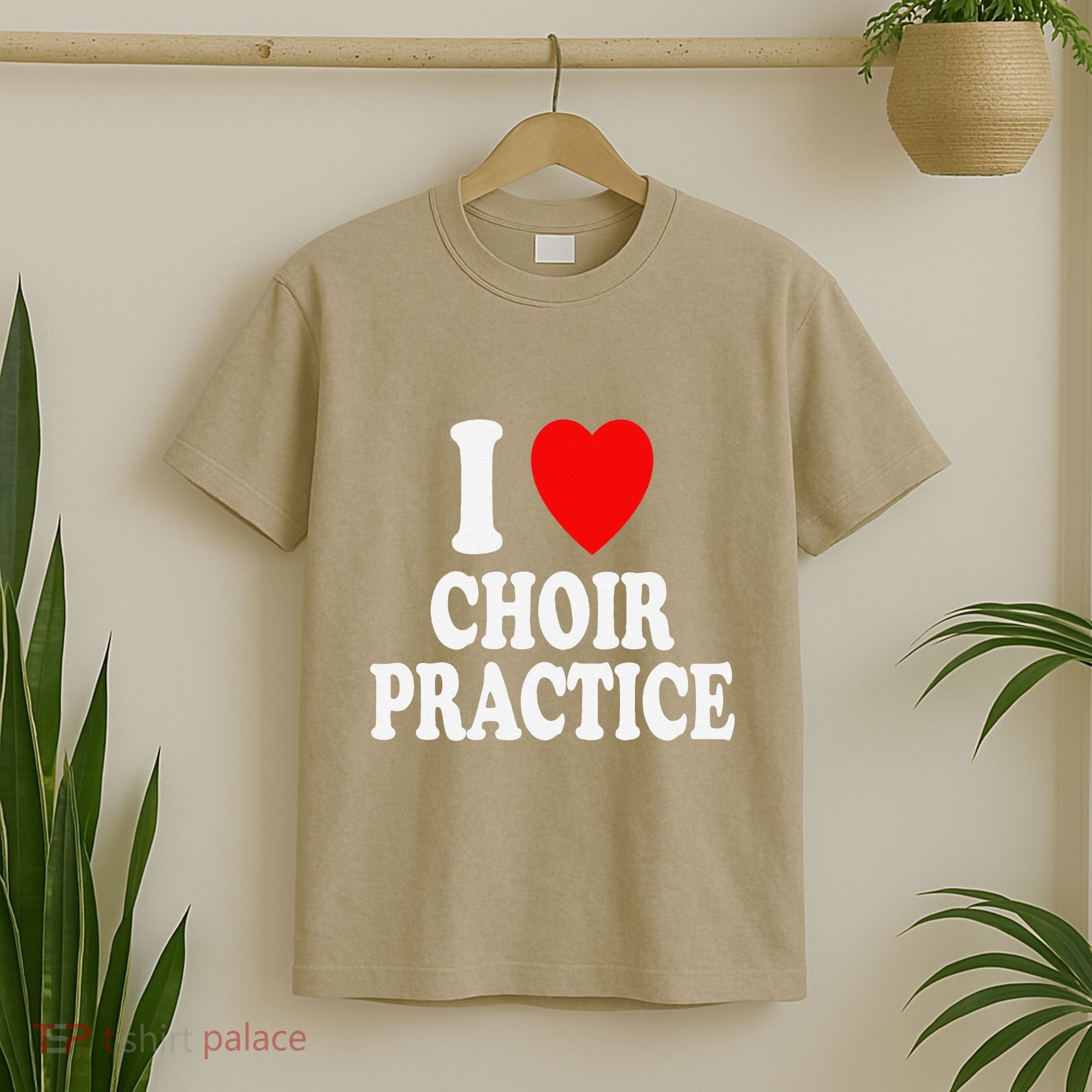 I Heart (Love) Choir Practice Singing Chorus T-Shirt