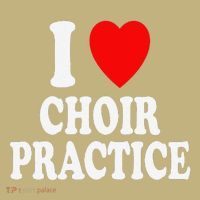 I Heart (Love) Choir Practice Singing Chorus Kids T-Shirt thumb 2