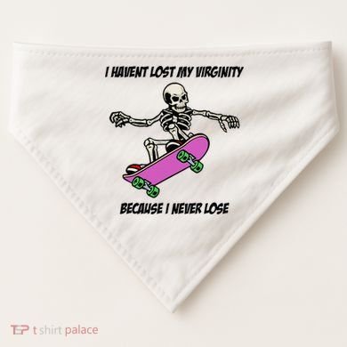 I Havent Lost My Virginity Because I Never Lose USA-Made Doggie Bandana
