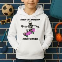 I Havent Lost My Virginity Because I Never Lose Kids Hoodie thumb 2