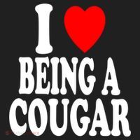 I Heart (Love) Being A Cougar Hot Older Gift Women's Sweatshirt thumb 2