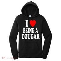 I Heart (Love) Being A Cougar Hot Older Gift Women's Hoodie thumb 0
