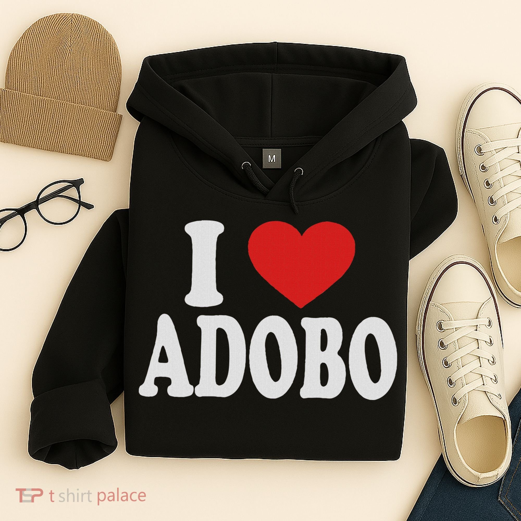 I Heart Love Adobo Hoodie