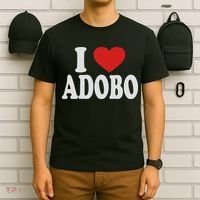 I Heart Love Adobo T-Shirt thumb 6