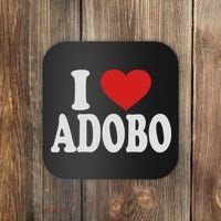 I Heart Love Adobo Coaster thumb 0