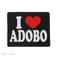 I Heart Love Adobo Mousepad thumb 0