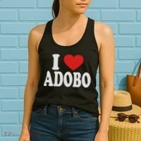 I Heart Love Adobo Women's Tank Top thumb 2