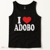 I Heart Love Adobo Tank Top thumb 2
