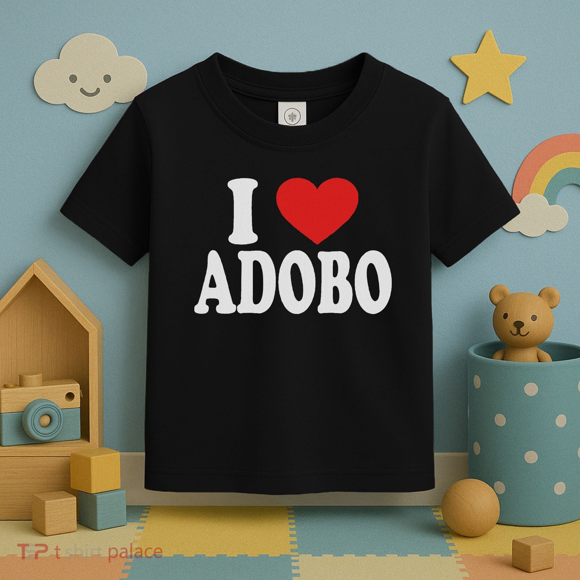I Heart Love Adobo Toddler T-Shirt