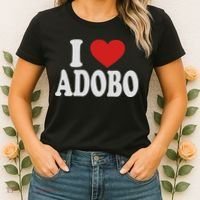 I Heart Love Adobo Women's T-Shirt thumb 2